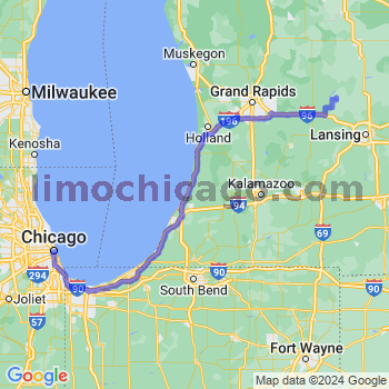 Limousine service to Chicago Loop