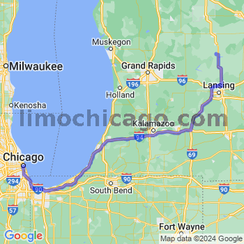 Limousine service to Chicago Loop