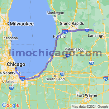 Limousine service to Chicago Loop
