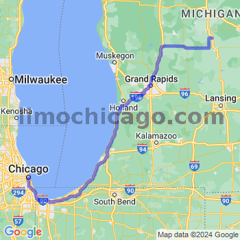 Limousine service to Chicago Loop