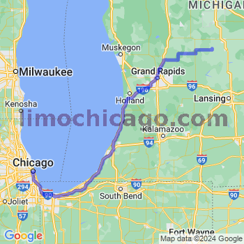 Limousine service to Chicago Loop