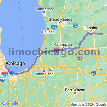 Limousine service to Chicago Loop