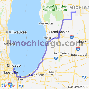 Limousine service to Chicago Loop