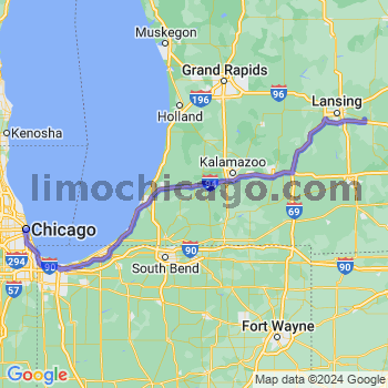 Limousine service to Chicago Loop