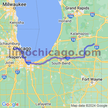 Limousine service to O'Hare airport (ORD)