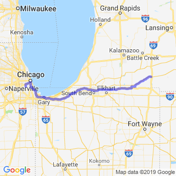Travel from Coldwater to Midway airport Limousine service to Midway airport (MDW)
