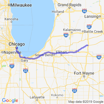 Travel from Coldwater to Chicago Loop Limousine service to Chicago Loop