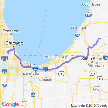 Travel from Dowagiac to Midway airport Limousine service to Midway airport (MDW)