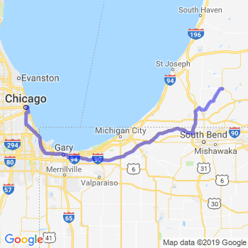 Limousine service to Chicago Loop