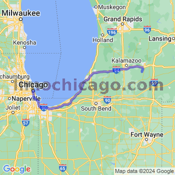 Limousine service to Chicago Loop