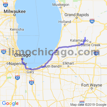 Limousine service to Chicago Loop