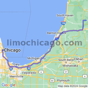 Limousine service to Chicago Loop