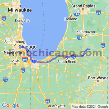 Limousine service to O'Hare airport (ORD)