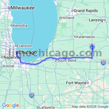 Limousine service to Chicago Loop
