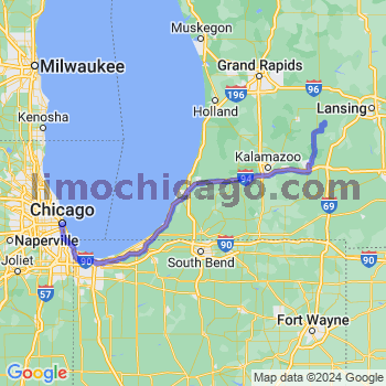 Limousine service to Chicago Loop