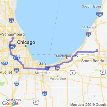 Travel from Buchanan to O'Hare airport Limousine service to O'Hare airport (ORD)