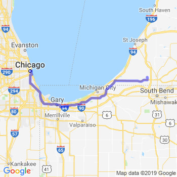 Travel from Buchanan to Chicago Loop Limousine service to Chicago Loop