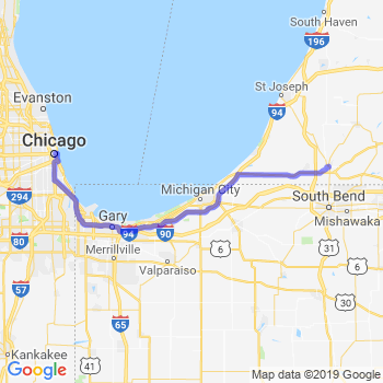 Travel from Niles to Chicago Loop Limousine service to Chicago Loop