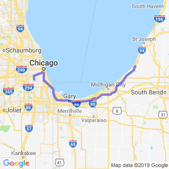 Travel from Sawyer to Midway airport Limousine service to Midway airport (MDW)