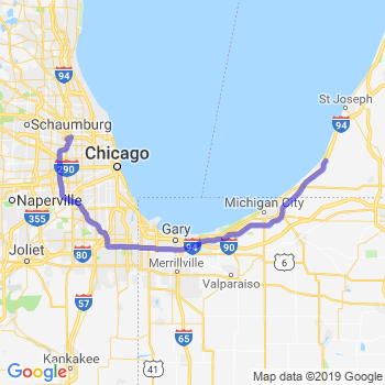 Travel from Sawyer to O'Hare airport Limousine service to O'Hare airport (ORD)