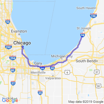 Travel from Stevensville to Chicago Loop Limousine service to Chicago Loop