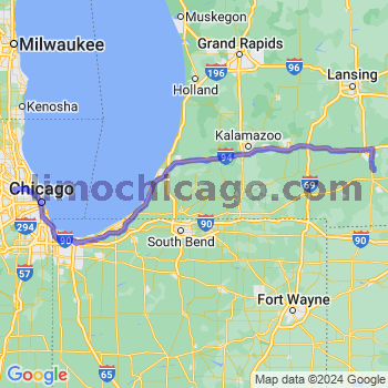 Limousine service to O'Hare airport (ORD)