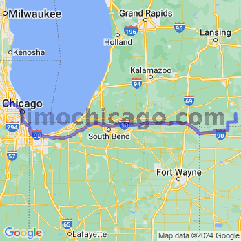 Limousine service to O'Hare airport (ORD)
