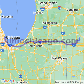 Limousine service to Chicago Loop