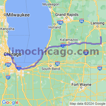 Limousine service to O'Hare airport (ORD)