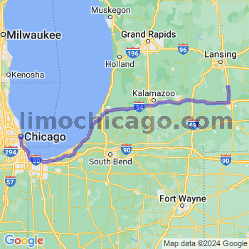 Limousine service to Chicago Loop