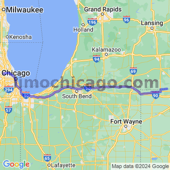 Limousine service to O'Hare airport (ORD)