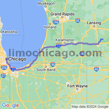 Limousine service to Chicago Loop