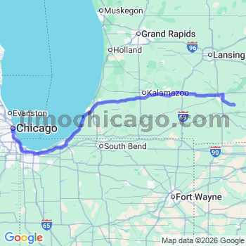 Limousine service to Chicago Loop