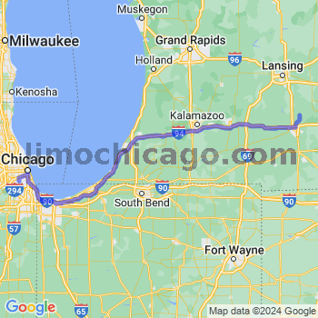 Limousine service to Midway airport (MDW)