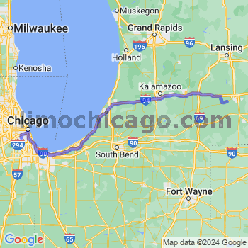 Limousine service to Midway airport (MDW)