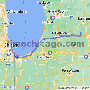 Limousine service to Midway airport (MDW)