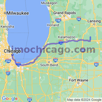 Limousine service to Chicago Loop