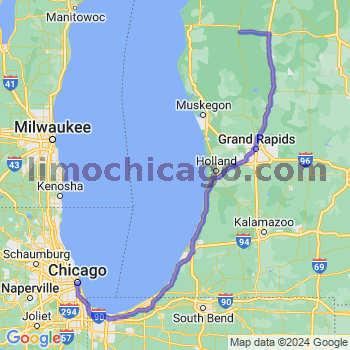 Limousine service to Chicago Loop
