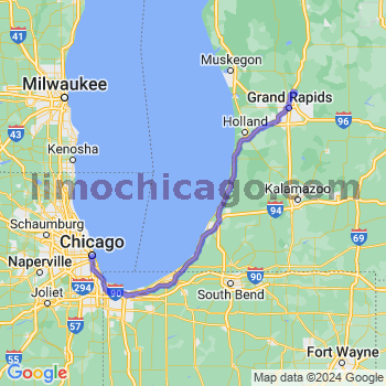 Limousine service to Chicago Loop