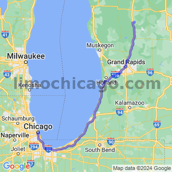 Limousine service to Chicago Loop