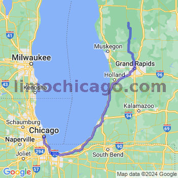 Limousine service to Chicago Loop