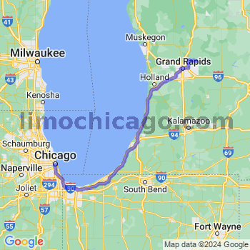 Limousine service to Chicago Loop