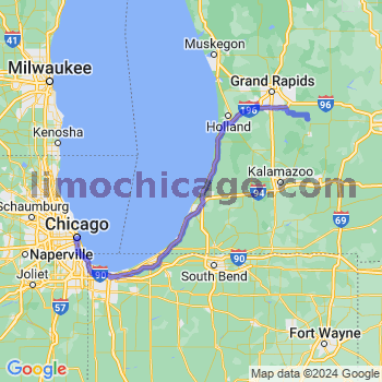 Limousine service to Chicago Loop