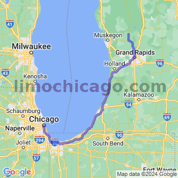 Limousine service to Chicago Loop