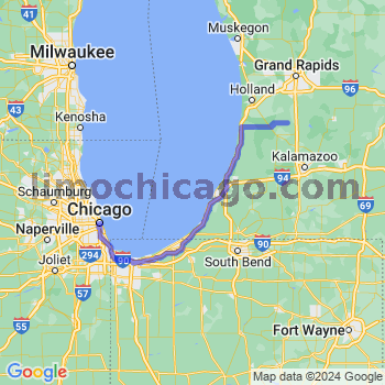 Limousine service to Chicago Loop