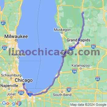 Limousine service to Chicago Loop