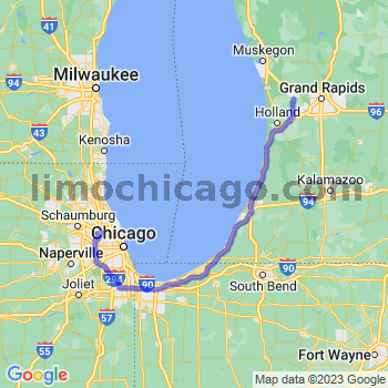 Travel from Allendale to O'Hare airport Limousine service to O'Hare airport (ORD)