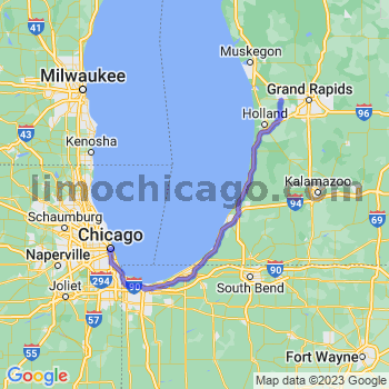 Travel from Allendale to Chicago Loop Limousine service to Chicago Loop