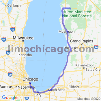 Limousine service to Chicago Loop