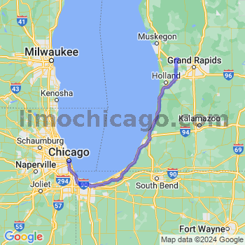 Limousine service to Chicago Loop